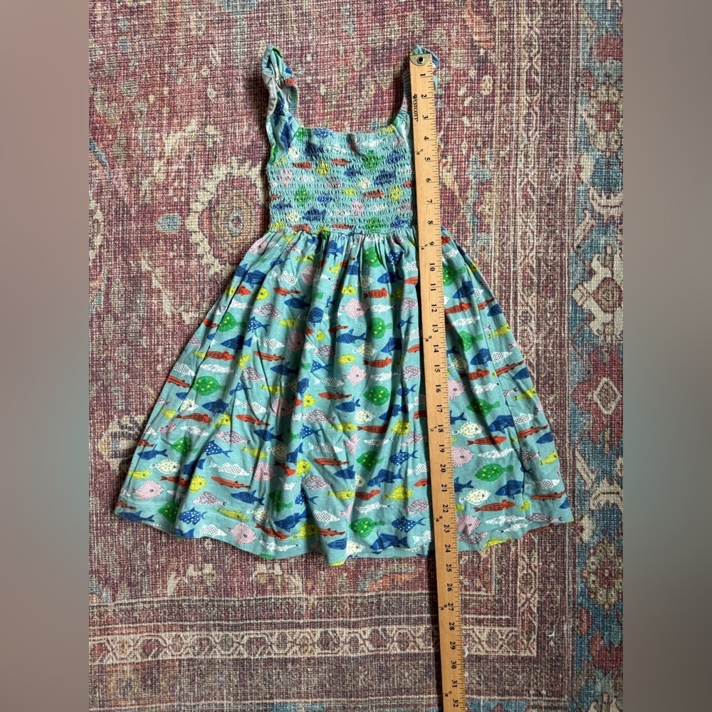 Mini Boden 2-3yr Colorful Fish Print Kids Dress - Picture 3 of 8